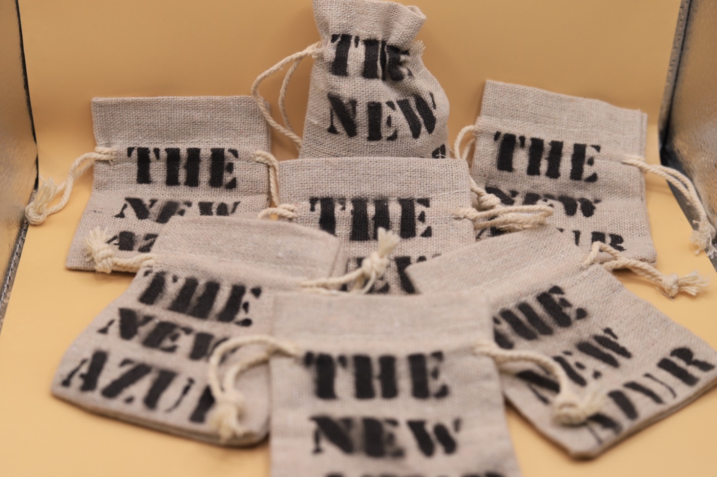Sachets en lin The New Azur