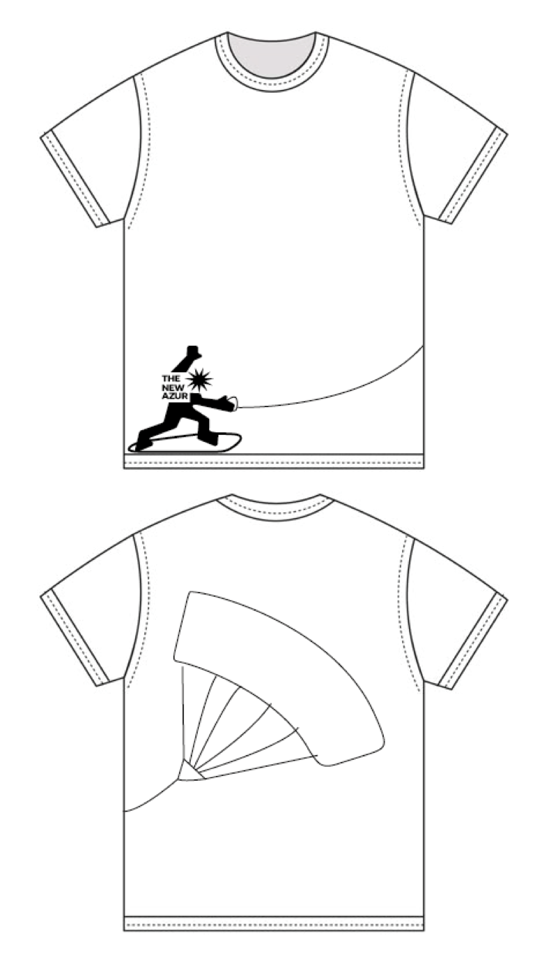 T-shirt cerf-volant TNA